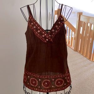 Yak & Yeti Jeweled Tank Top